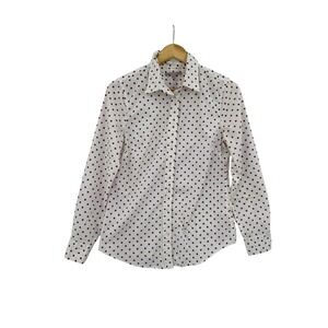 Gap Button Up Shirt Top‎ Women Sz Small Workwear Career Professional Sustainable